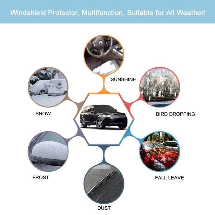 (🔥Last Day Promotion- SAVE 48% OFF) Windshield Snow Cover Sunshade (BUY 2 GET 1 FREE NOW)