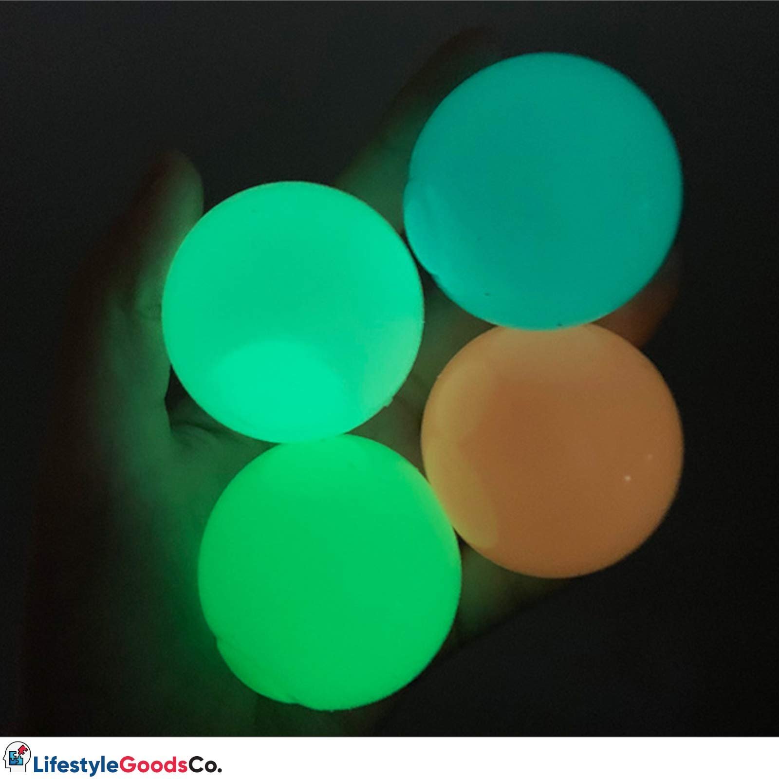 🔥(LAST DAY SALE- 50% OFF) STICKY BALL GLOW IN THE DARK