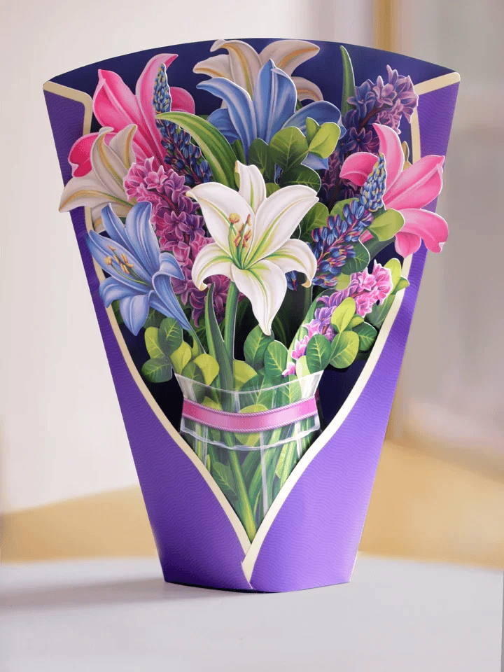 (💗Limited Time Offer-50% OFF)Pop Up Flower Bouquet Greeting Card(Buy 3 Free Shipping)