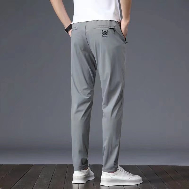 🔥Hot Sale 50% OFF🔥Spring ice silk sports men's casual trousers-BUY 1 GET 1 FREE