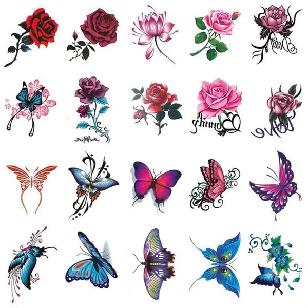 🔥Last Day Promotion 50% OFF🦋Trendy 3D Tattoo Stickers