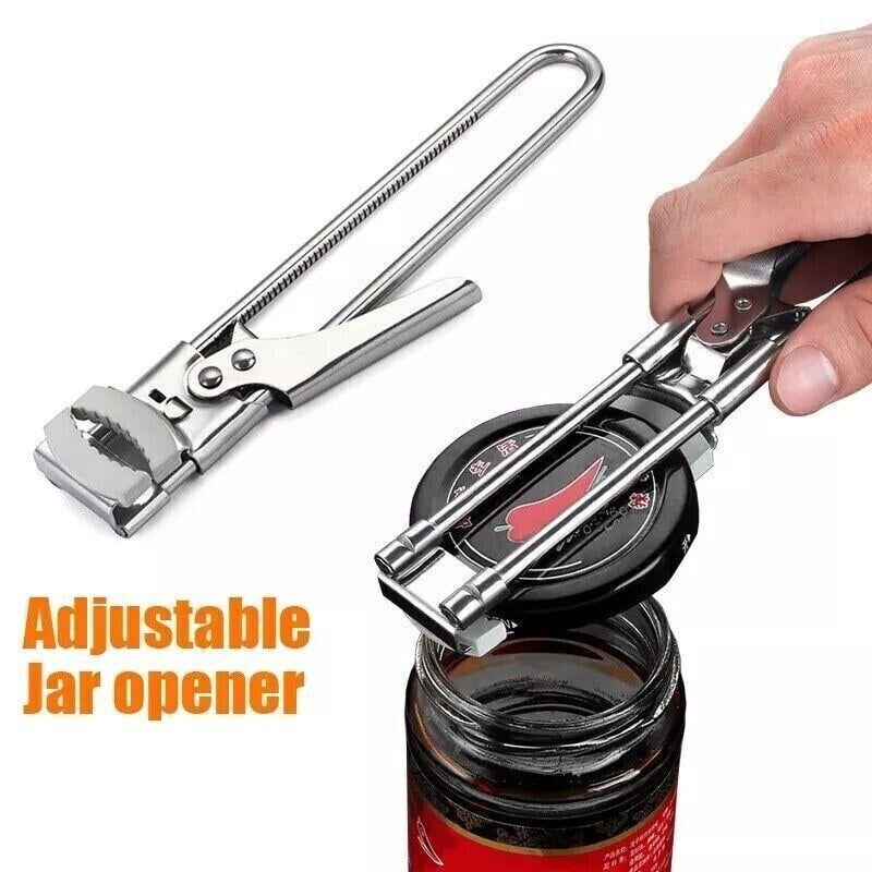 💥LAST DAY SALE 50% OFF💥Adjustable Stainless Steel Jar Opener