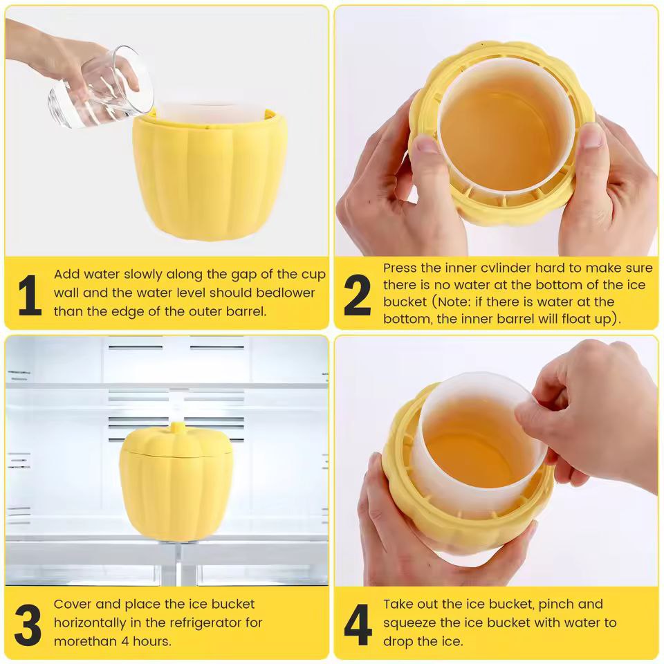 💥LAST DAY SALE 50% OFF💥Pumpkin Ice Cube Maker