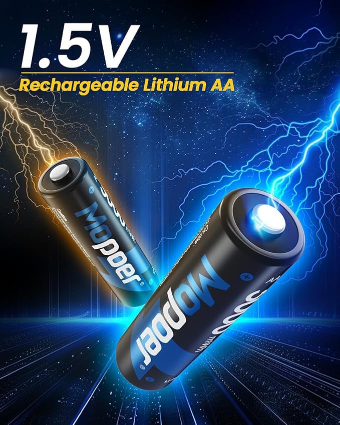 🔥Last Day Discount 49% Off🔋Li-ion Battery with Integrated Charging Storage Box💡Overcharge protection