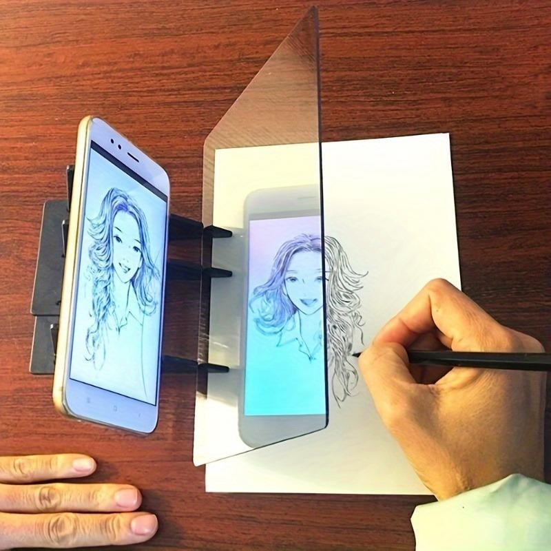 Optical drawing board, portable optical wiring board