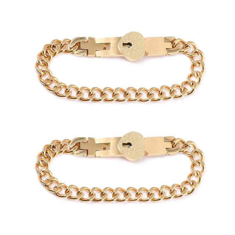 💖Valentine's Day Sale - 50%🎁Lock & Key Bracelet for Boyfriend, Girlfriend, Lover