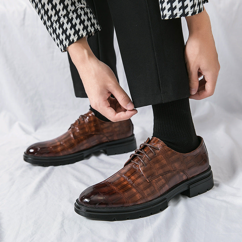 🔥Limited Time Sale 48% OFF🎉Handmade Crocodile Skin Shoes-Buy 2 Get Free Shipping