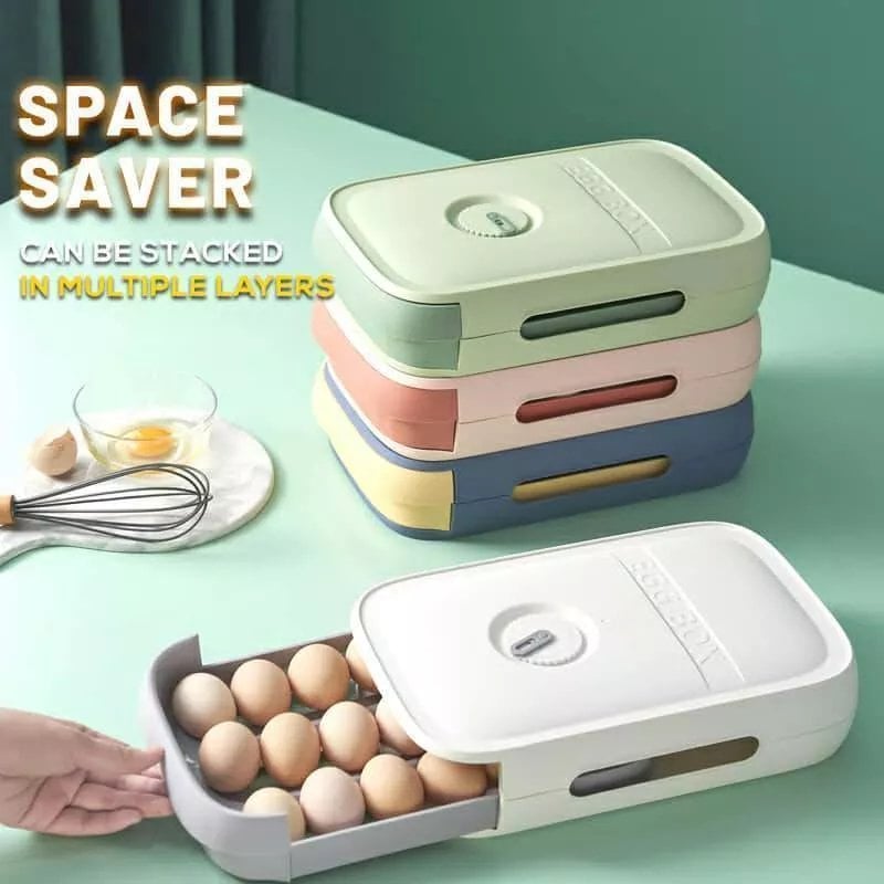 (🔥HOT SALE NOW - 48% OFF)NEW DRAWER TYPE EGG STORAGE BOX