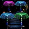 Solar-Powered LED Garden Fiber Optic Lights