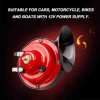 12V 300DB Train Snail Horn for Trucks, Cars, Motorcycle