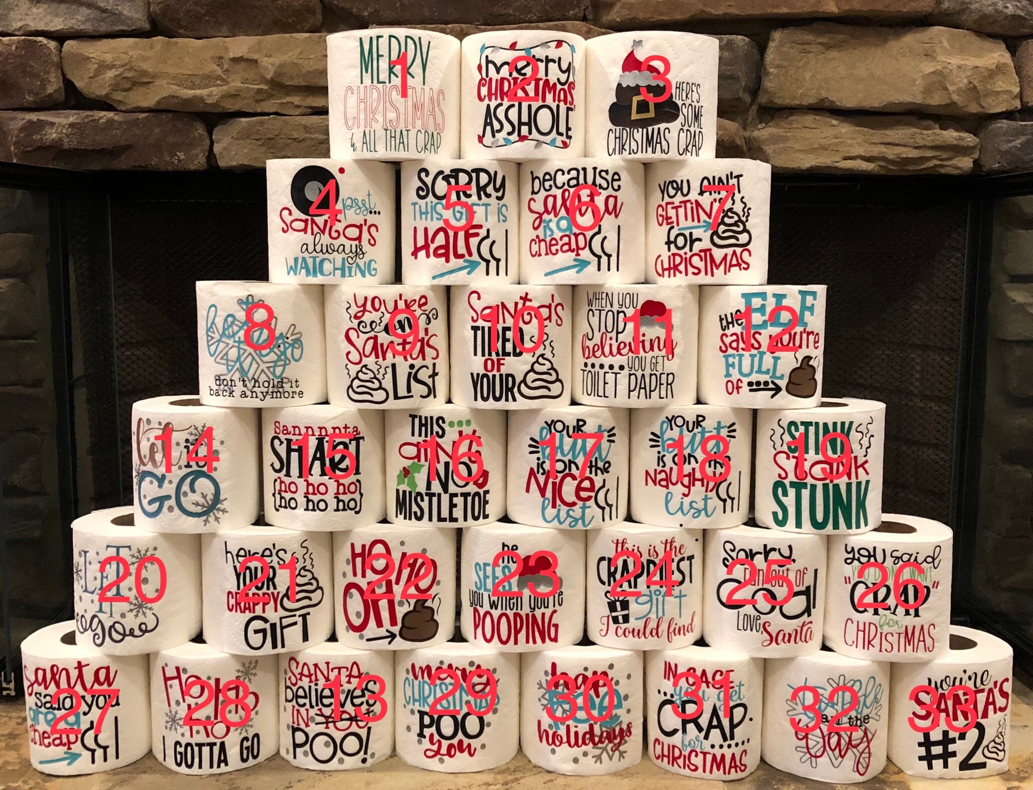 😆Funny Toilet Paper | Secret Santa Gift