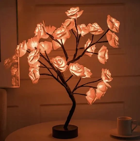 🔥Christmas Sale 49% OFF💕Forever Rose Tree Lamp