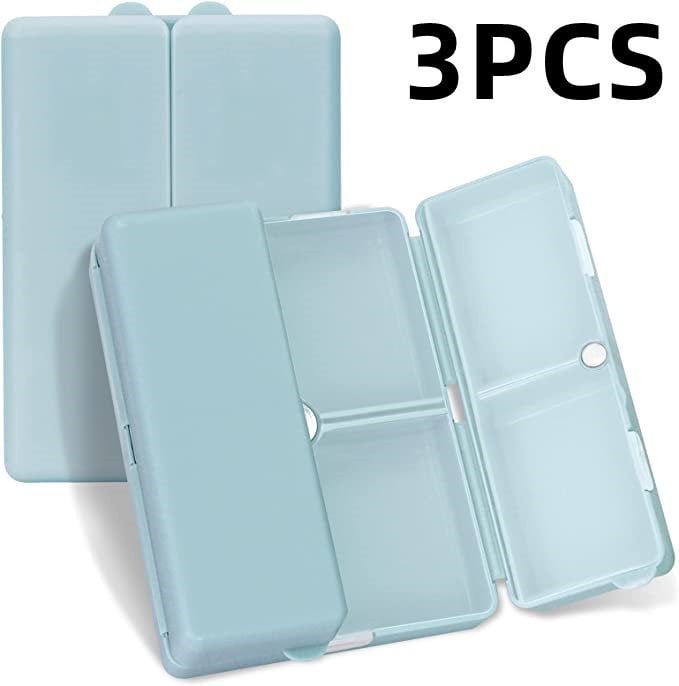 🔥(Last Day Promotion - 50% OFF)💊7 Compartments Portable Pill Case, BUY 2 GET 1 FREE