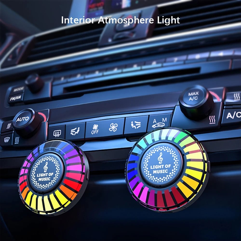 🔥Last Day Promotion 48% OFF-🎁-Car Sound Pickup Ambient Light Aroma Diffuser🎉Buy More Save More