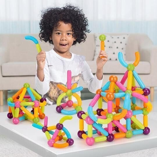 Christmas Hot Sale 48% OFF - Magnetic Balls and Rods Set Educational Magnet Building Blocks