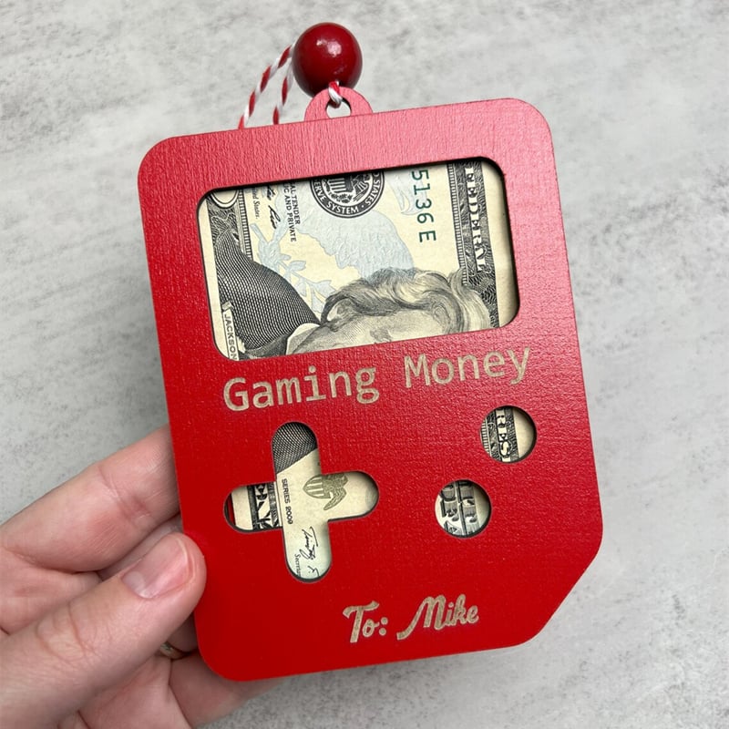 🎅2024 CHRISTMAS GIFT🎁--💸Gas (Shopping) Money Ornament