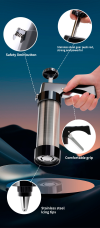 🔥Limited-time flash sale-👍Cookie Decorating Squeezer Set