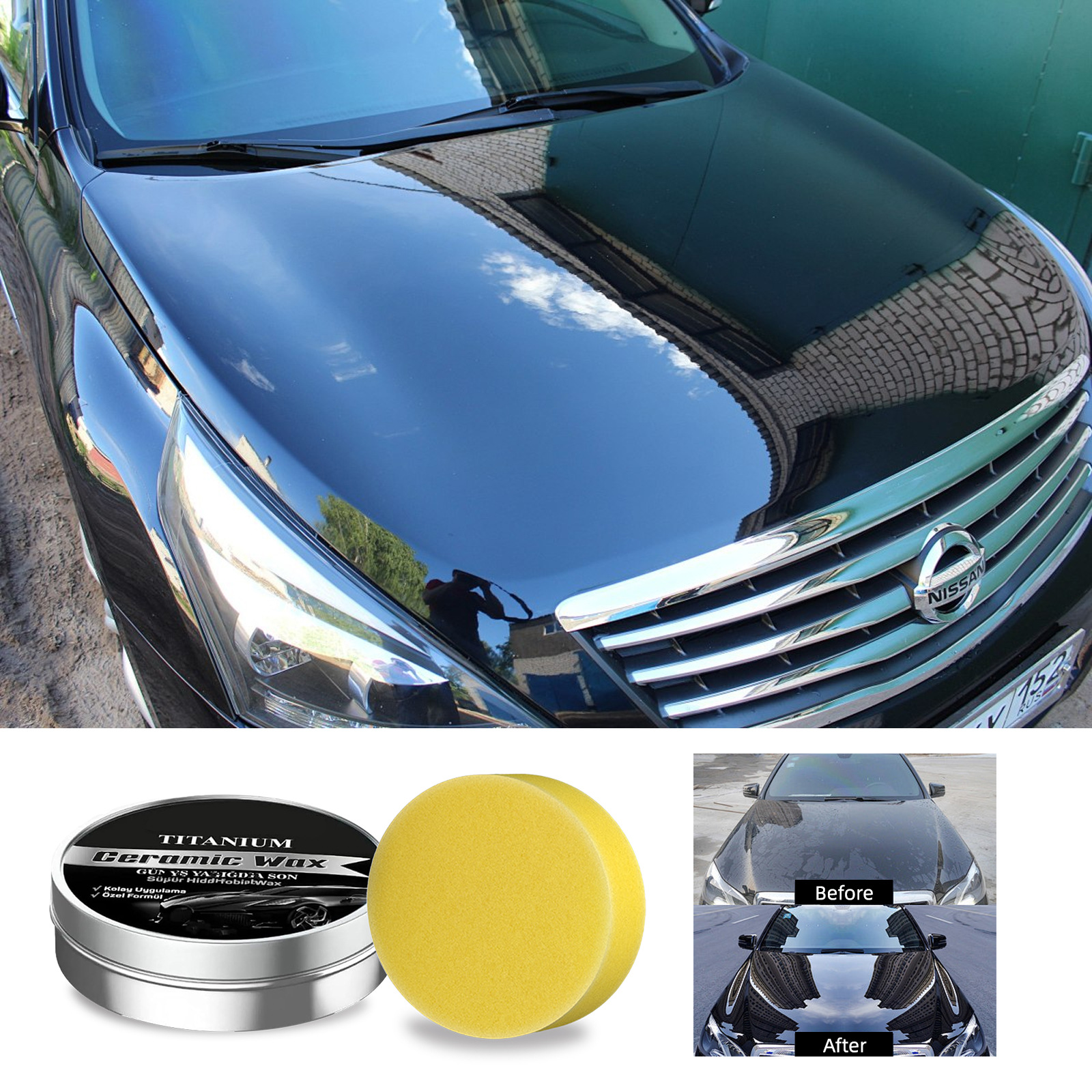 Car Care Polish / Titanium Ceramic Wax