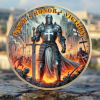 💥Knights Templar Christian Challenge Coin
