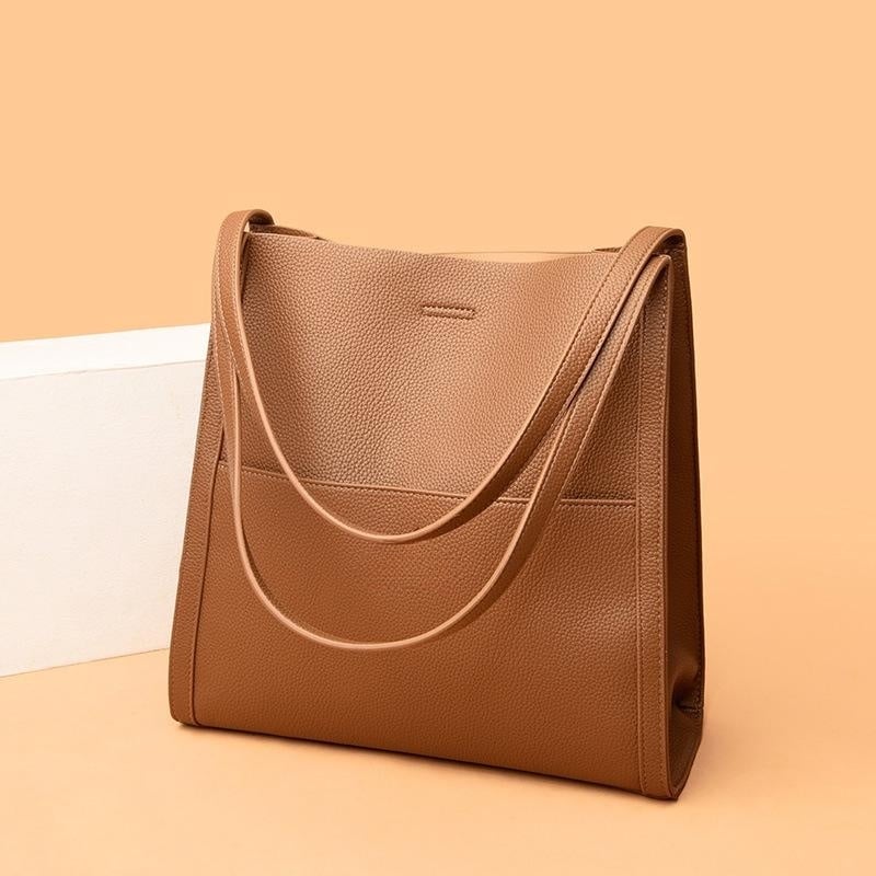 Simple Leather Shoulder Bag (🚀Free Express Shipping)