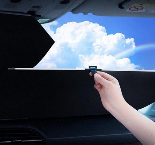 ⏰LAST DAY SALE 50% OFF - 2025 New Automatic Retractable Car Sunshade