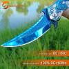 Blue Dragon Knife Dark Side-9Cr18Mo BLADE Pocket Folding Knife With Sheath