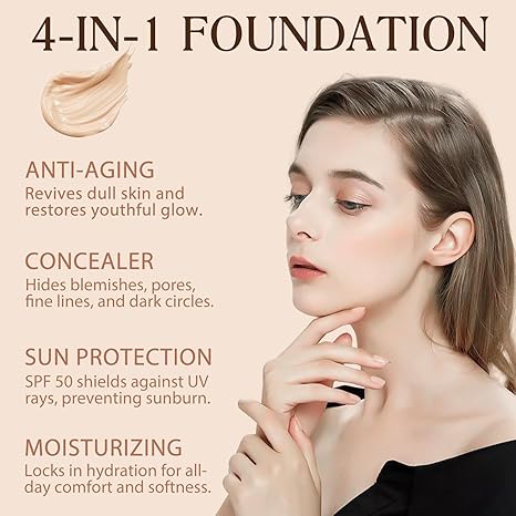 ✨Foundation 4 in 1 - Light Spectrum