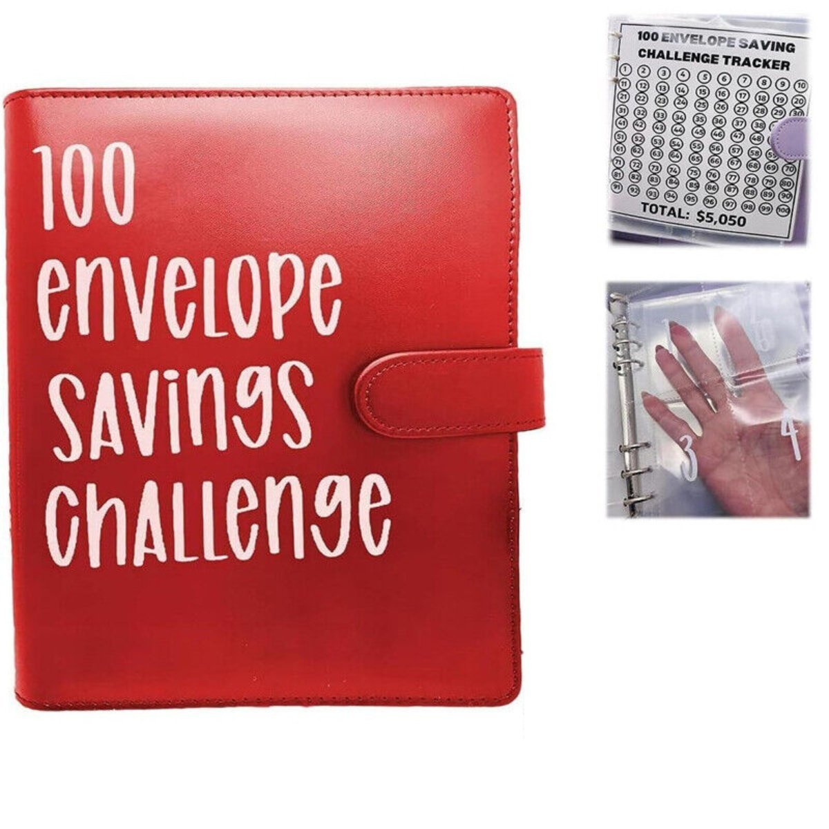 100 Envelope Savings Challenge™💰 Easily save $5,050