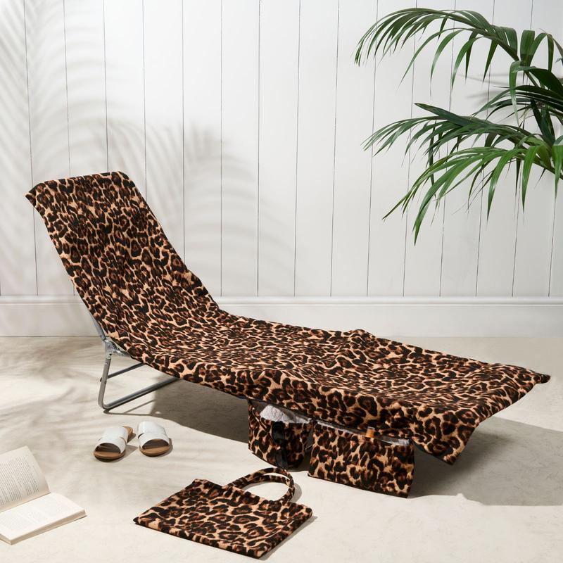 🔥Summer Hot Sale 70% OFF🎁Sun Lounger Towel in Bag with Pockets Storage