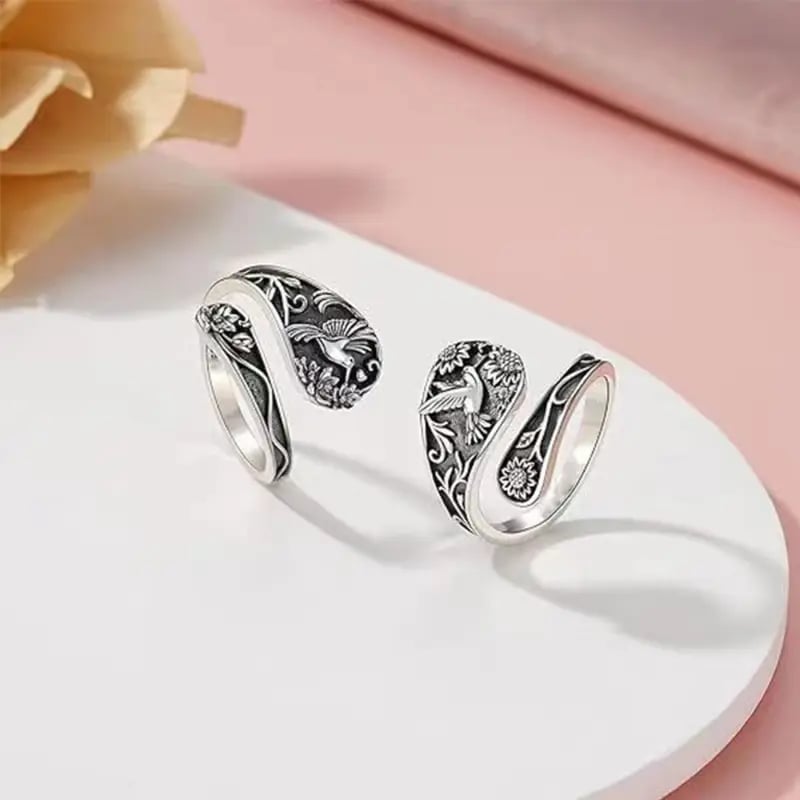 🔥Last Day Promotion 70% OFF🐦️Hummingbird Spoon Ring