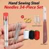 🎁TikTok Last Day Sale - 70% OFF🎉34PCS Big Eye Steel Needles Set⚡BUY 1 GET 1 FREE⏳
