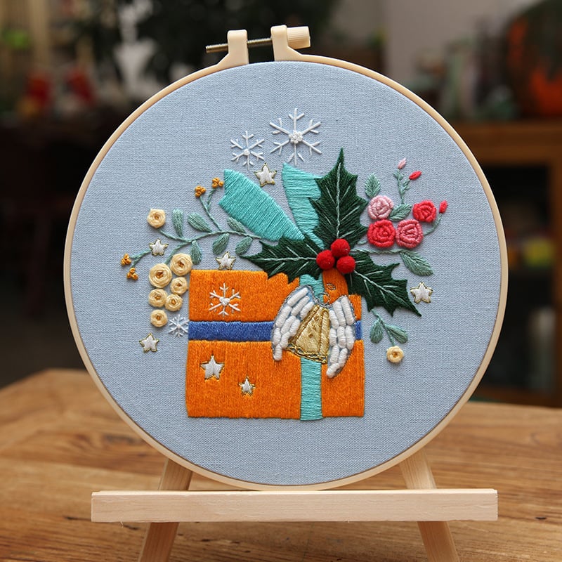 (🌲Early Christmas Sale- 50% OFF) Christmas Embroidery-Beginners Edition
