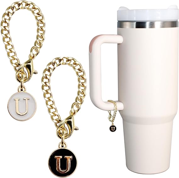 Letter Charm Accessories for Stanley Cup