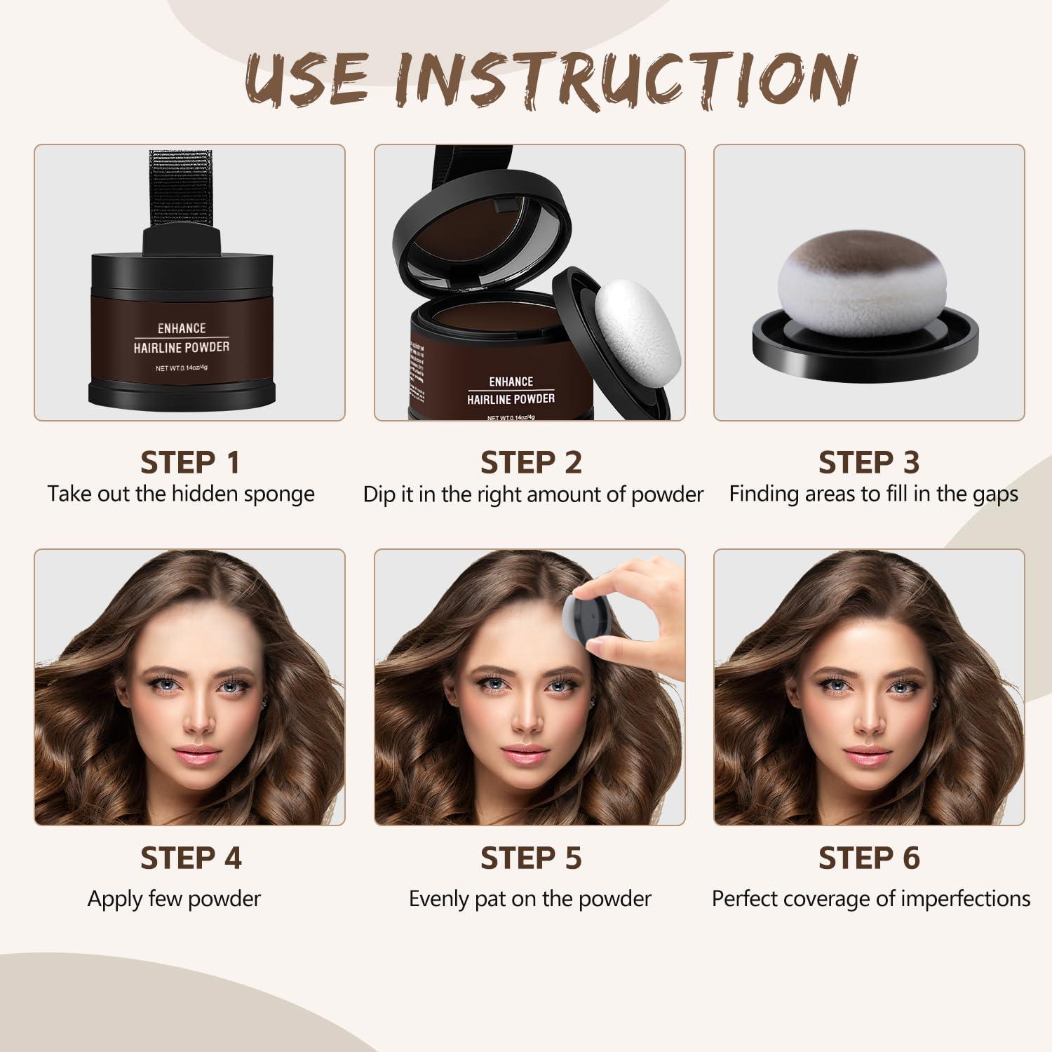 🔥 Hot Deal: Buy 2 Get Free Shipping! 🚚💨Elegance Edge Hairline Concealer