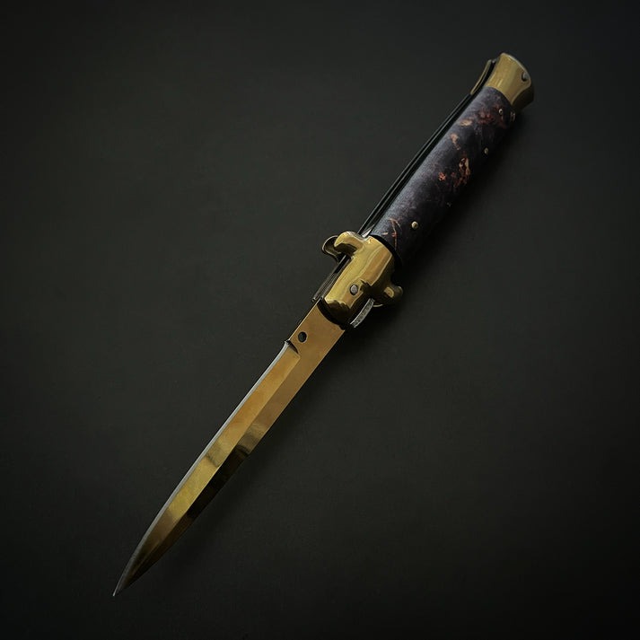 (🔥Last Day Promotion - 80%OFF) Handmade New Italian Stiletto Pocket Knife