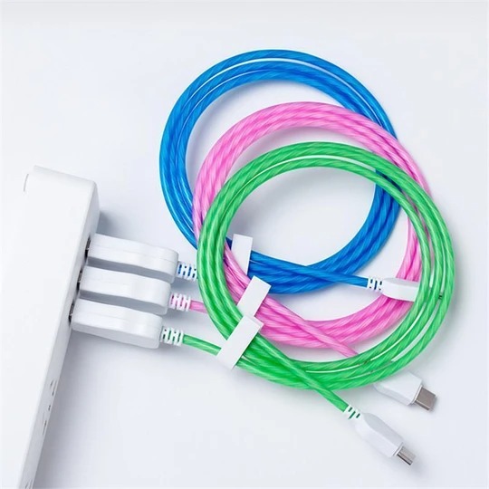 (Christmas Big Sale!- 50% OFF)COOL LED “LIGHT FLOW” CABLE-Buy More Save More