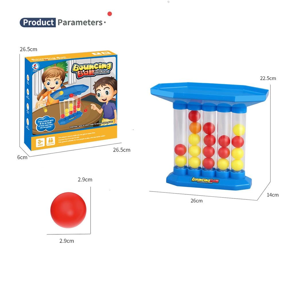 💥LAST DAY SALE 50% OFF💥Bounce & Shoot 4-Ball Launcher Toy