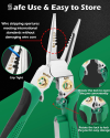 (🎄Christmas Hot Sale - 49% OFF) 8 in 1 Electrician Wire Stripping Pliers Multifunctional Tool