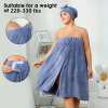 🎁TikTok Last Day Sale - 70% OFF🔥Plus Size Adjustable Oversized Wrap Bathrobe Set