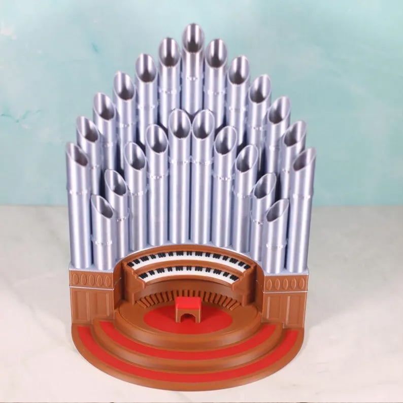 Pipe Organ Pen Holder