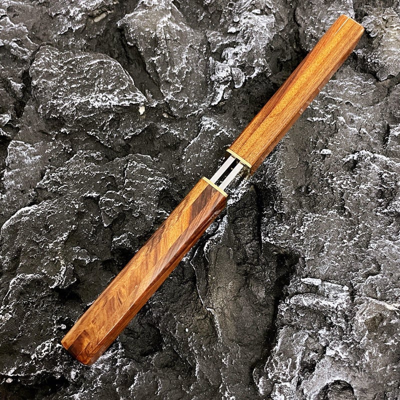 Handmade Portable 2 In 1 Double Blades Knife