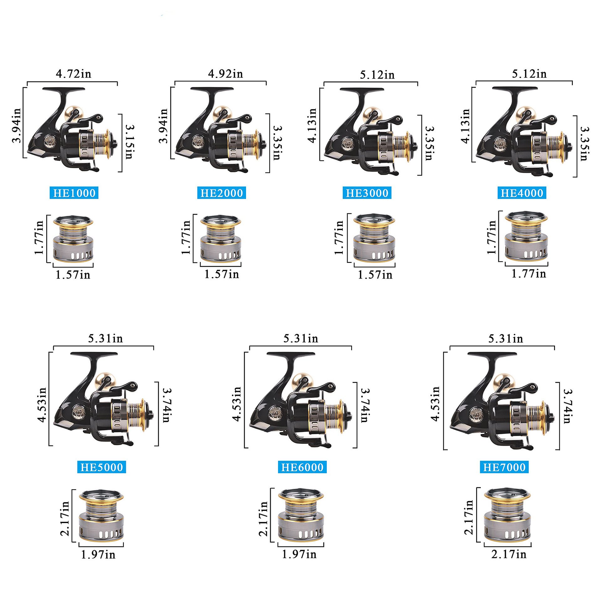 🔥Last Day 49% OFF-Fishing Reel-Metal Alloy Gear Disc Fishing Reel🐟