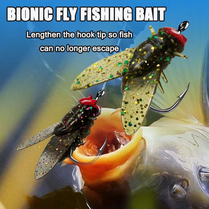 Last Day Promotion 70% OFF - 🔥Bionic Fly Fishing Bait(20PCS)