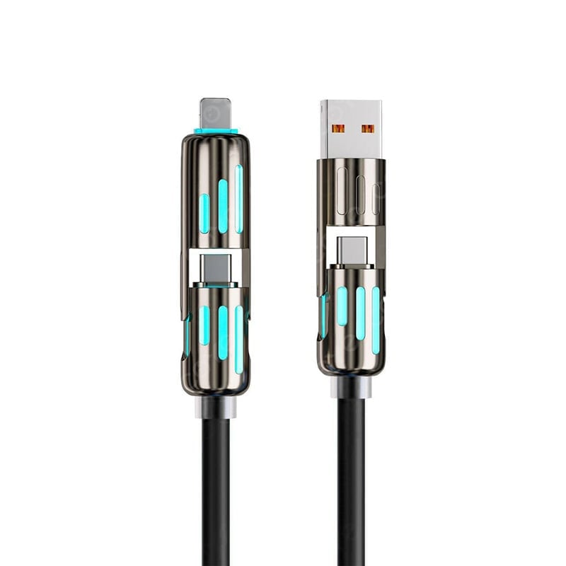 🔥 Buy 3 Free 1 - 4-in-1 USB Charging Cable mFish fast charging 240W