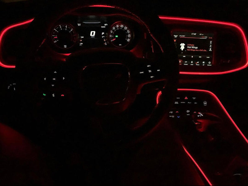 Flow Series LED Interior Dash Trim Ambient Lighting + Footwell Lighting Kit