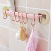 (2021 Global Hot Sale-48% OFF)6 Hooks Powerful Nail-free Hanger- Buy 4 Get Free Shipping