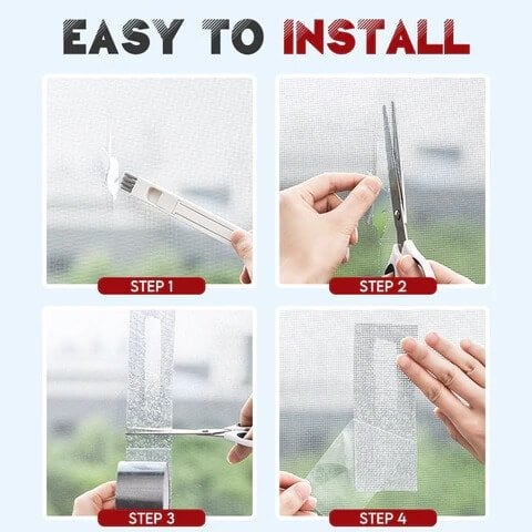 🔥Sunmer Hot Sale-Window Screens Repair Kit,BUY 2 GET 2 FREE