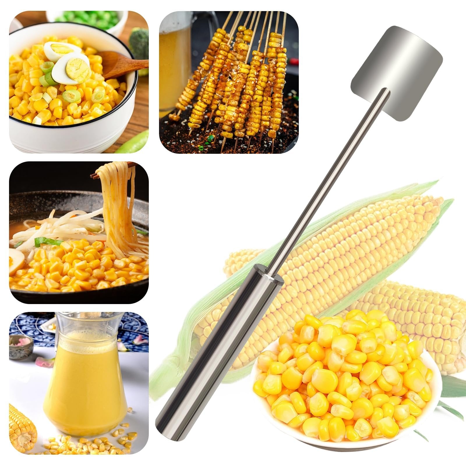 (🎄Christmas Hot Sale - 49% OFF) Stainless Steel Corn Stripping Tool