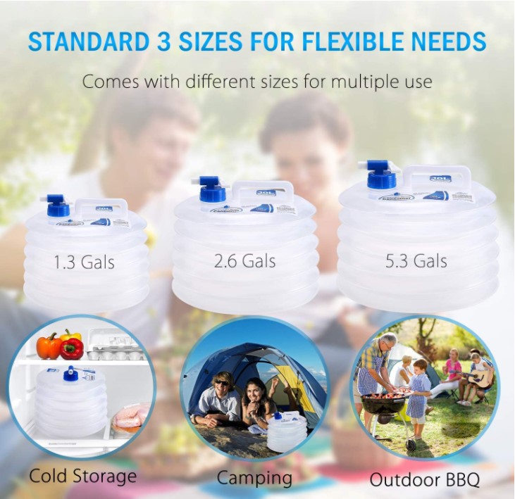 🌷Mother's Day Promotion 50% OFF🌷 - Outdoor folding water storage bag(🔥🔥Buy 4 Get 15%OFF&Free Shipping)