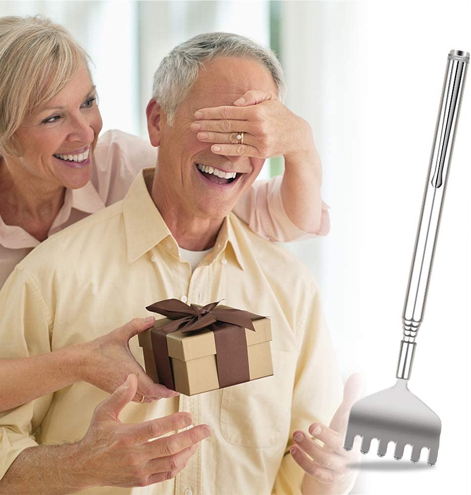 (🔥HOT SALE TODAY - 50% OFF) Stainless Steel Telescopic Back Scratcher